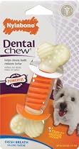 Nylabone Dental Chew Small Fresh Breath flavored Pro Action Bone Dog Chew Toy
