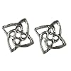 Celtic Flower Knot - Stud Earrings Sterling Silver