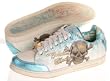 CHRISTIAN AUDIGIER Stact Ed Hardy Mens Shoes White/Indigo Blue