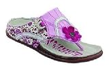 DR.BRINKMANN wunderschoene Flip-Flops, Sandalen, pink, LEDER