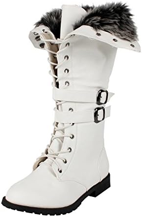 West Blvd Women's Shanghai Winter Lace Up Boot,8 B(M) US,W White