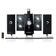 iLuv i9200 Vertical Loading 4-CD Audio System with Dock for iPod (Black)