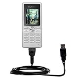 Klassisches USB Kabel f�r Sony Ericsson T250i mit Hot Sync und aufladen Einsatzm�glichkeiten - von Gomadic mit TipExchange Technology