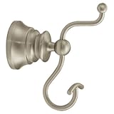 UPC 034584000064 product image for Moen YB9803BN Waterhill Robe Hook, Brushed Nickel | upcitemdb.com