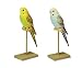 Breezy Singers Parakeet: Realistic Sculpted Bird creates Parakeet Bird Sounds