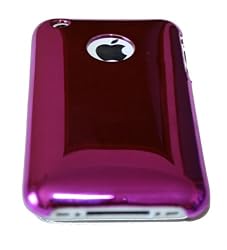 Chrome Case Cover for iPhone 3G, 3G S Purple