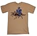Happy Family Clothing Robot Rides Triceratops Mens T-Shirt