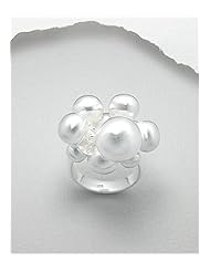 Ball Ring In 92.5 Sterling Silver