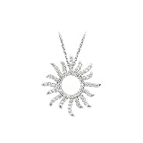 14K White Gold 3/8 ct. Diamond Fancy Necklace