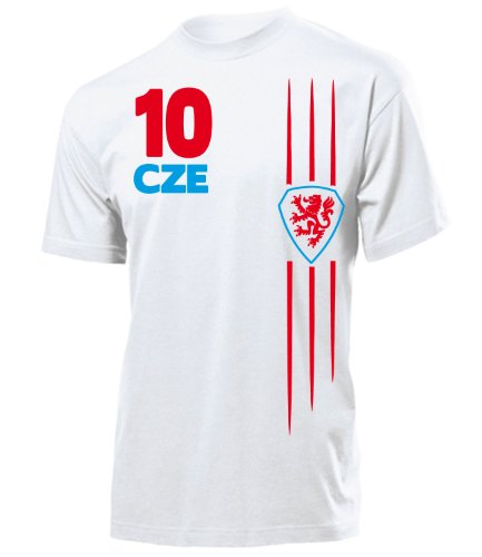 FUSSBALL WM 2014 – TSCHECHISCHE REPUBLIK FANSHIRT 3335(K) Gr. 152/164