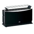Braun MultiToast HT 550 Langschlitztoaster mit 1000 Watt schwarz