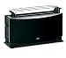 Küche & Haushalt : Braun MultiToast HT 550 Langschlitztoaster mit 1000 Watt schwarz