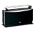 Braun MultiToast HT 550 Langschlitztoaster mit 1000 Watt schwarz