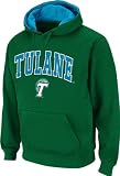 Tulane Green Wave Arched Tackle Twill Hooded Sweatshirt