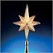 Lighted Gold Scrolling Star Of Bethlehem Christmas Tree Topper Image