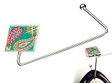Fancy Paisley Purse Hanger w/ Swarovski Crystals