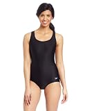 Speedo Aquatic Xtra Life Lycra Moderate Ultraback Swimsuit Swimsuit, Black, 16
