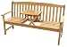 3-Seater Bench With Pop-Up Table