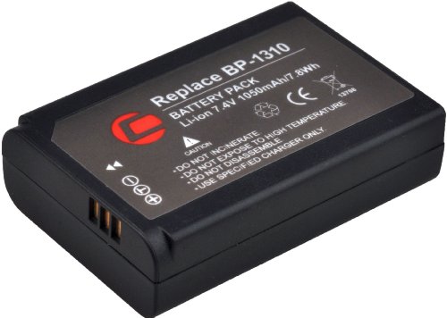 Carat Electronics Samsung BP1310 Lithium-Ion Akku f&uuml;r Digitalkameras ohne Memory Effekt (7 Preisvergleich