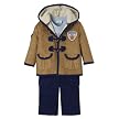 Newborn Boys' BT Kids 3pc Toggle Coat/Top/Pant Set