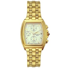 Seiko Mens Gold Tone Chronograph Watch