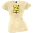 Save The World Distressed Organic Juniors T-Shirt Save The World Distressed Organic Juniors T-Shirt