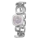 Fossil ES1964 Ladies Stainless Steel Retro Squares Bracelet Watch With Pink Dial