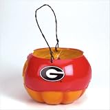 SC Sports 15534 Collegiate 6.5" Halloween Pumpkin Bucket - Georgia Bulldogs