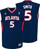 Josh Smith Navy Adidas Revolution 30 NBA Replica Atlanta Hawks Youth Jersey