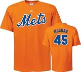 Tom Seaver T-Shirt: New York Mets #41 Orange Cooperstown T-Shirt
