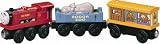 Thomas & Friends Wooden Railway - Ivo Hugh with Zoo Cars