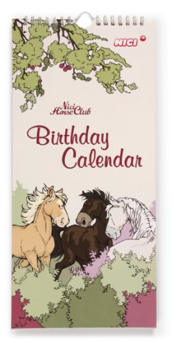 Nici 33144 - Geburtstagskalender Pferde Preisvergleich