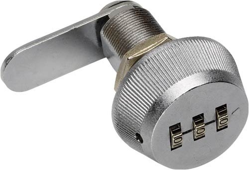 1-1/8'' Long Keyless Cam Lock (For stock 7/8'' thick or less)