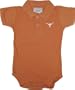 Texas Longhorns Team Color Polo Style Creeper