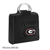 Georgia Bulldogs UGA NCAA Milano Digital Print Insulated neoprene lunch tote w/clear handles