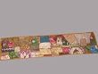 Earthy Brown Beaded Antique Wall India Sari Tapestry Hanging Table Runner 80 X 18 Inch Free Shipping