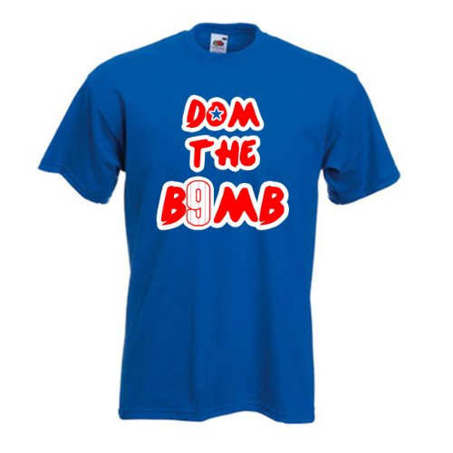 Dominic Brown Philadelphia Phillies "DOM THE BOMB" T-Shirt LARGE at Amazon.com