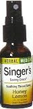 Singer's Soothing Throat Spary (Honey Lemon) 1 Fl.oz