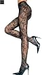 Spandex Seamless Floral Lace Pantyhose