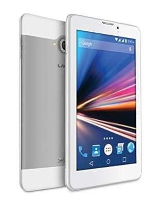 Lava Ivory S 4G Tablet (WiFi and Voice Calling), White-Silver