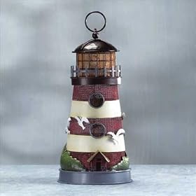 Metal Lighthouse Lamp CT-32256 by Custom Phones - Fun Home Products