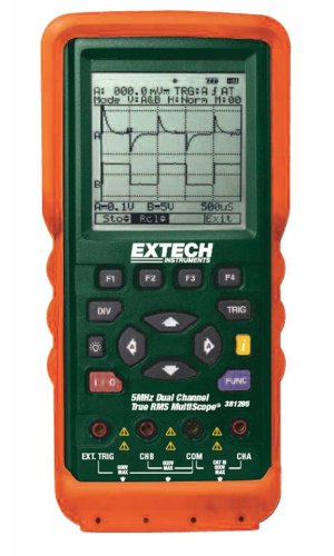 Extech MultiScope, 110Volt, 5MHz Dial Input - Extech Instruments - EX-381295 - ISBN: B000EWY5XM - ISBN-13: 0793950382950