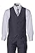 Boys Slim Fit Dark Grey Suit in Toddlers to Boys Sizing