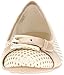 AK Anne Klein Women's 7briele Leather Ballet Flat