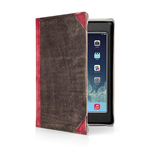 Twelve South BookBook for iPad mini - Vintage leather case for iPad mini (vibrant red)
