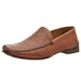 Brass Boot Men's Bayne Woven Slip-on,Cognac,7 M