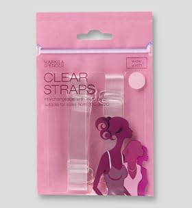 Detachable Clear Bra Straps Wider Width Detachable Clear Bra Straps Wider Width