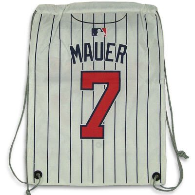 MINNESOTA TWINS JOE MAUER SACKPACK BACKPACK