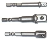 Eigenschaften BTW  / Adaptersatz für Bohrmaschinen - Steckschlüssel - 3-tlg.