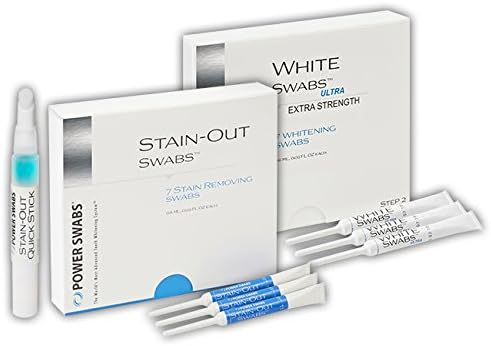 Official Power Swabs 1 Month Intensive Teeth Whitening Kit